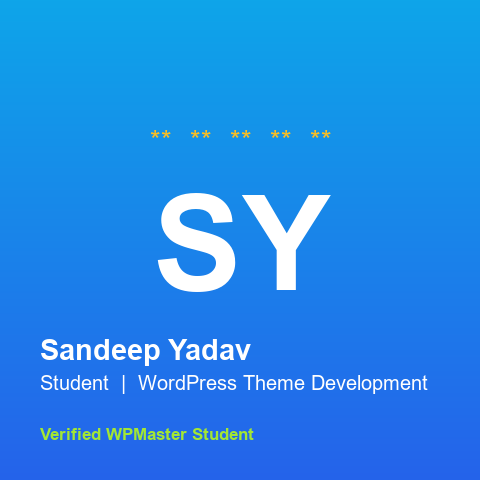 Sandeep Yadav