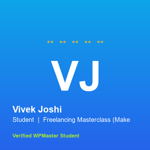 Vivek Joshi