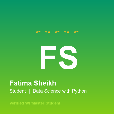 Fatima Sheikh